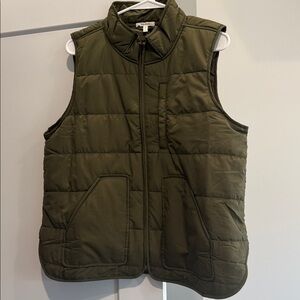 Maurices Dark Green Puffer Vest